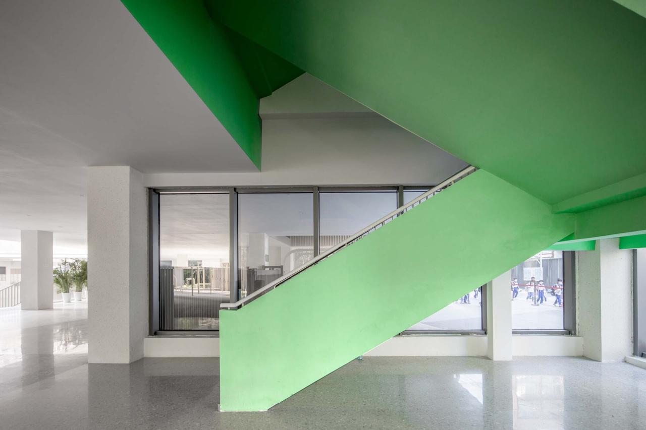 BIM建筑|桃园小学 / 立方建筑设计