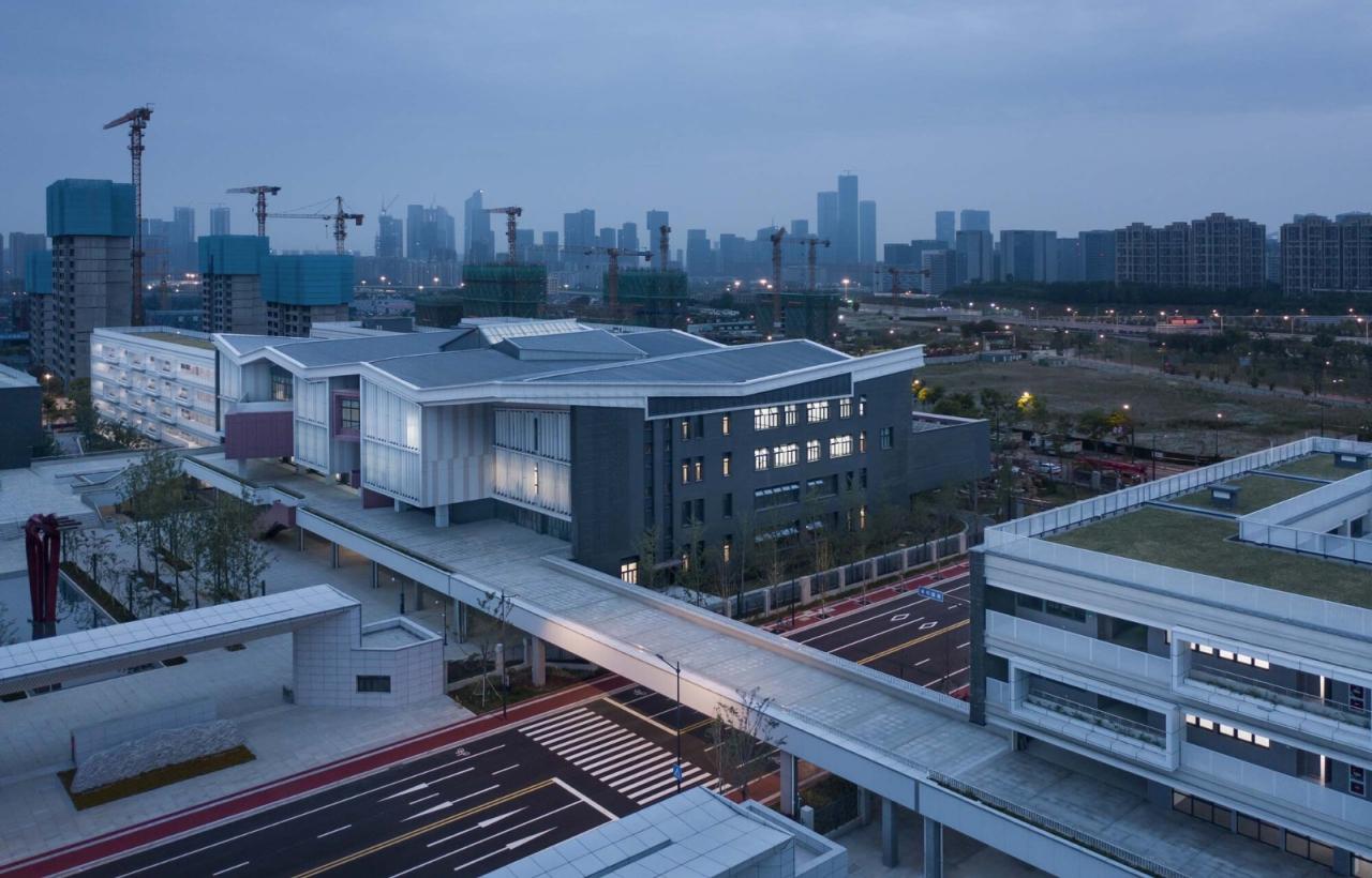 BIM建筑|南京中华中学雨花校区 / 东南大学建筑设计研究院