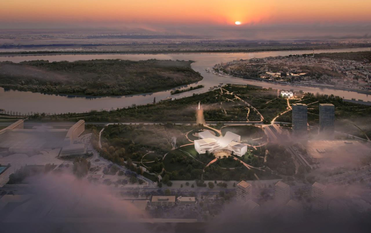 BIM建筑|塞尔维亚爱乐音乐厅 / AL_A 联合体