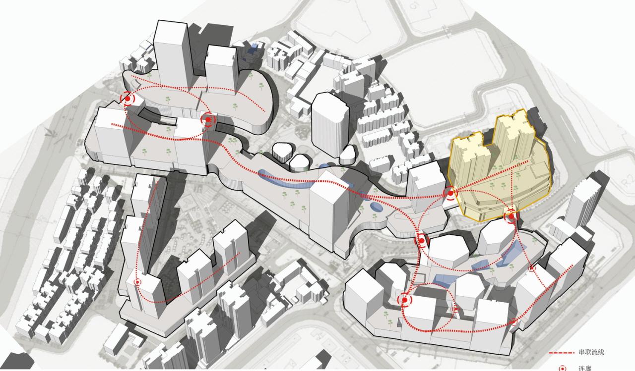 BIM建筑|十年筑造，一座天街一座城：重庆龙湖时代天街E馆 / 成执设计