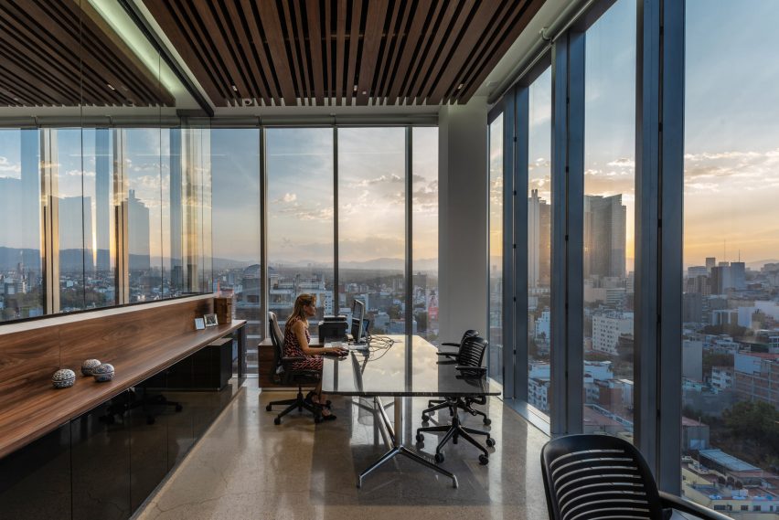 BIM建筑|墨西哥西梅特重建地震损毁的办公大楼