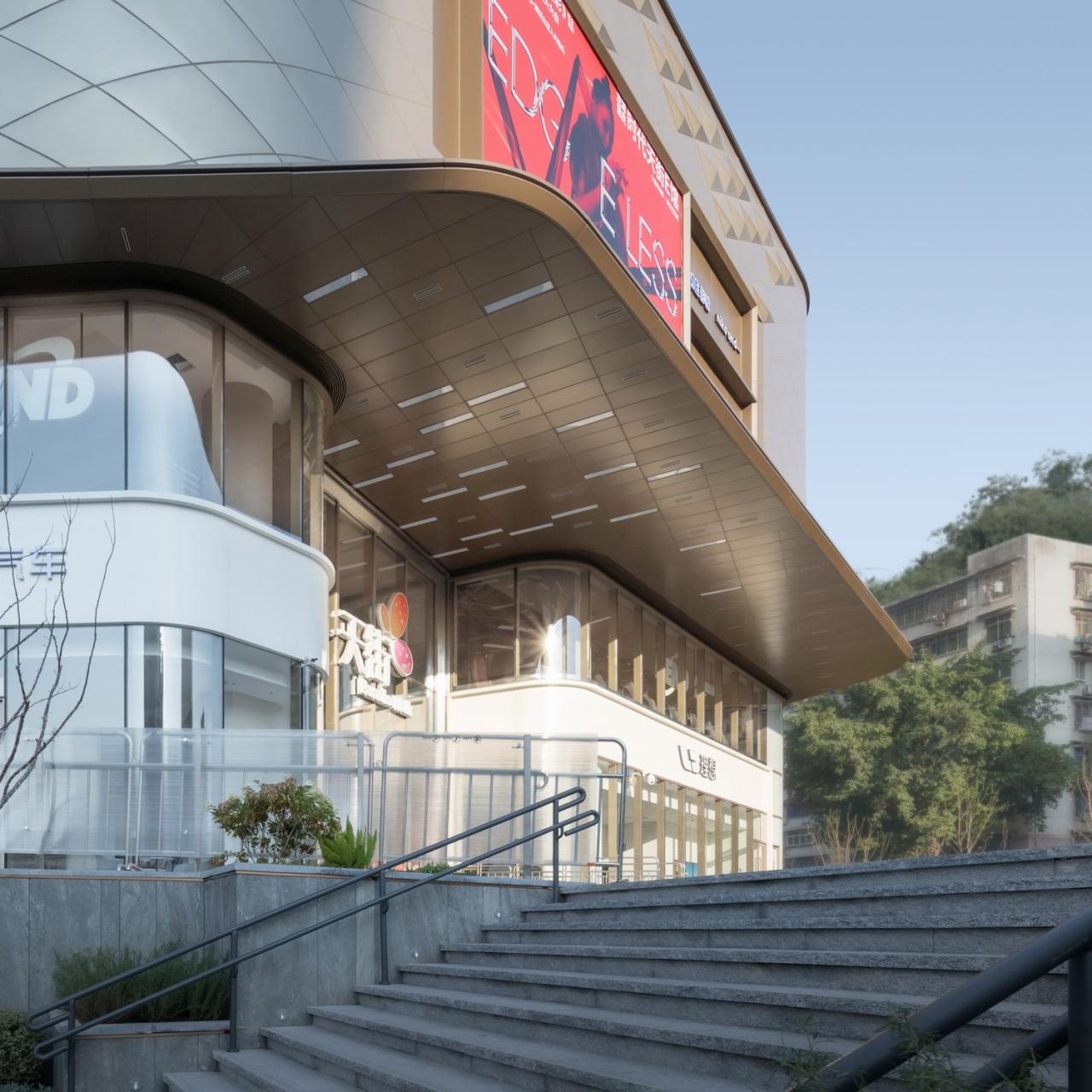 BIM建筑|十年筑造，一座天街一座城：重庆龙湖时代天街E馆 / 成执设计