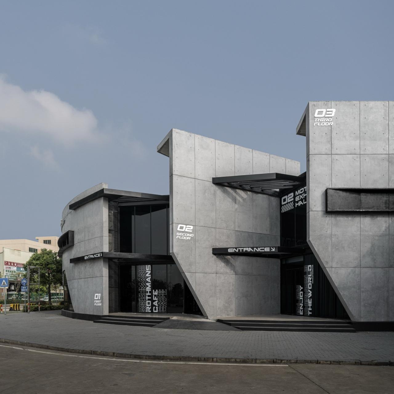 BIM建筑|机器与隐喻的诗学：顺德EW机车展厅 / SN-A超然建筑