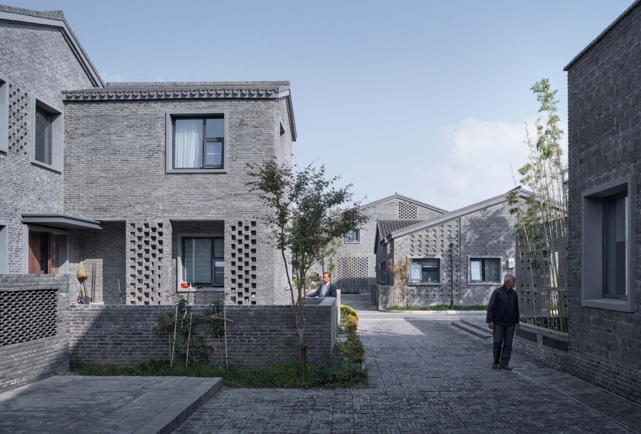 BIM建筑|阜宁县益林镇穆沟村新型社区 / 南大设计院周凌工作室