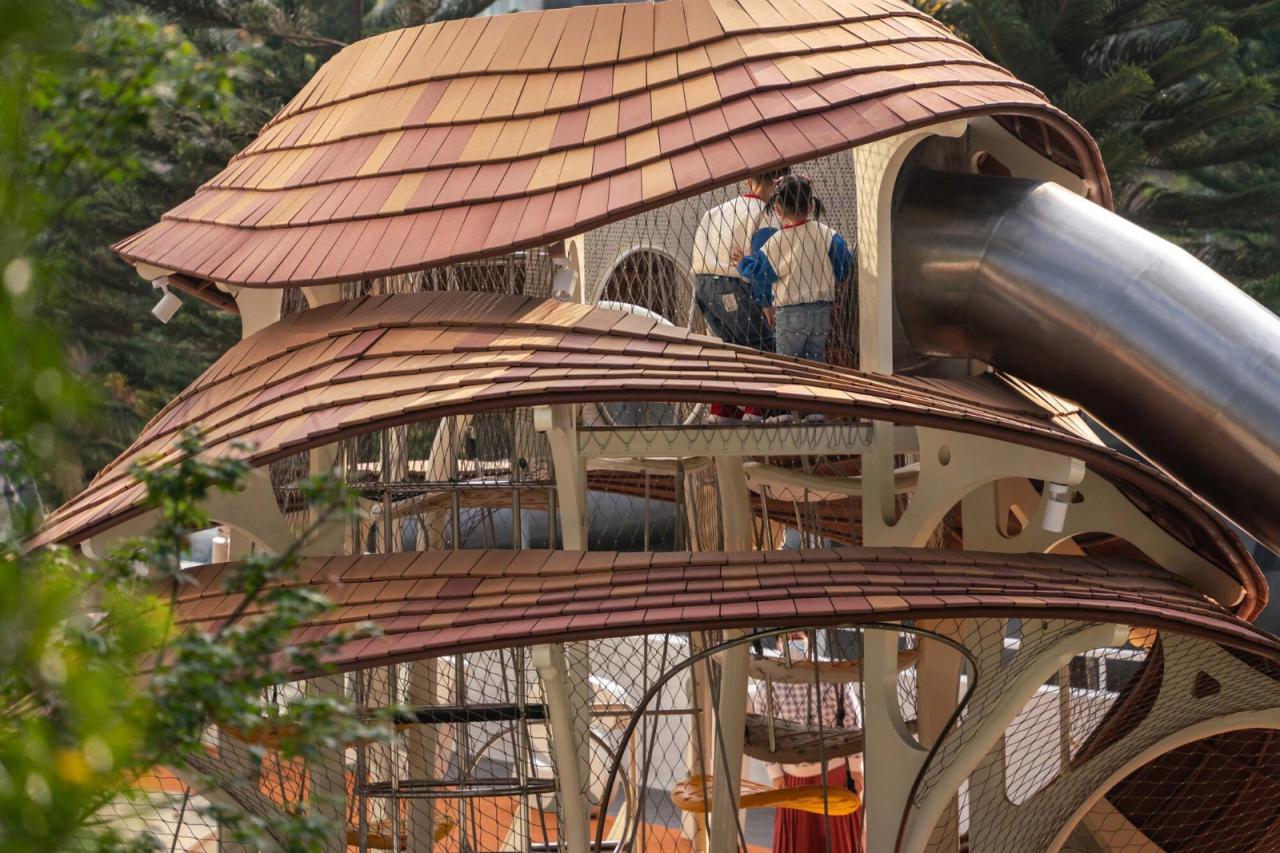 BIM建筑|丛林星球 · 回归自然大地的儿童空间 / 喜随设计