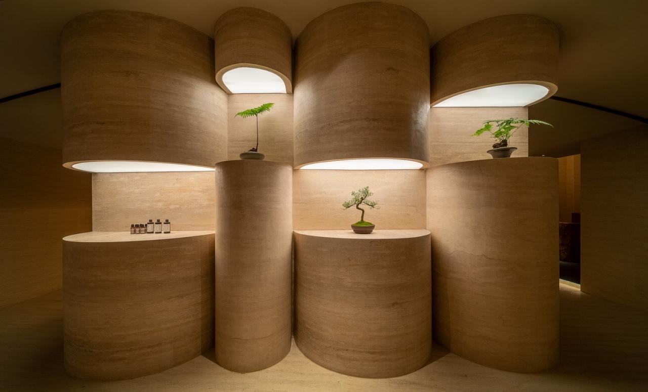 BIM建筑|身体与精神的疗愈：指沐-水印spa / 元秀万建筑事务所