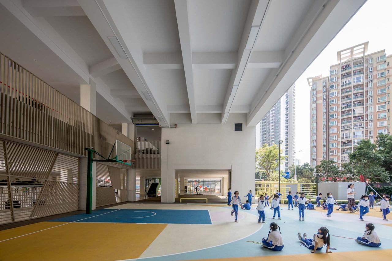 BIM建筑|桃园小学 / 立方建筑设计