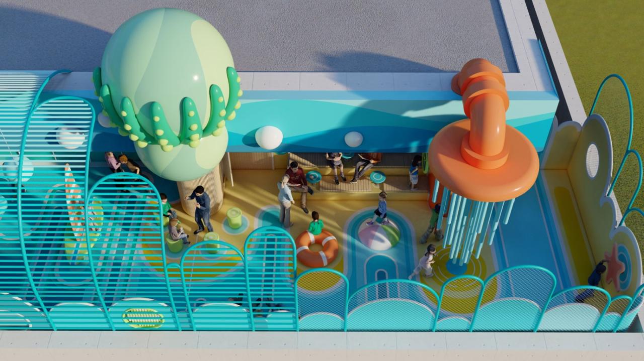 BIM建筑|癌症儿童的魔法谷 / 佰筑设计