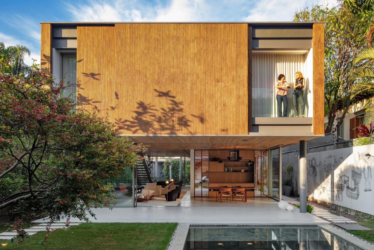 BIM建筑|桁架住宅 / Terra Capobianco + Galeria Arquitetos