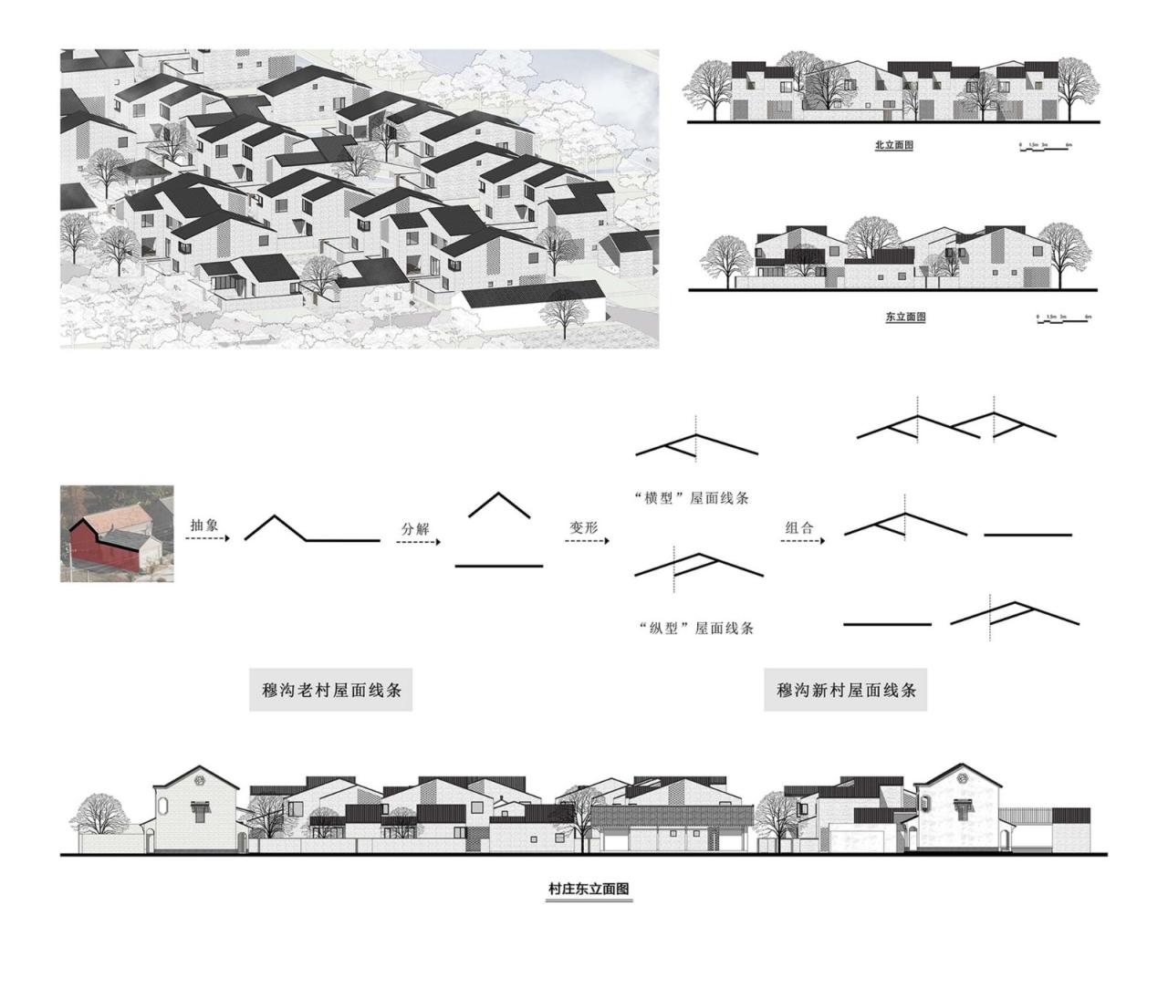 BIM建筑|阜宁县益林镇穆沟村新型社区 / 南大设计院周凌工作室