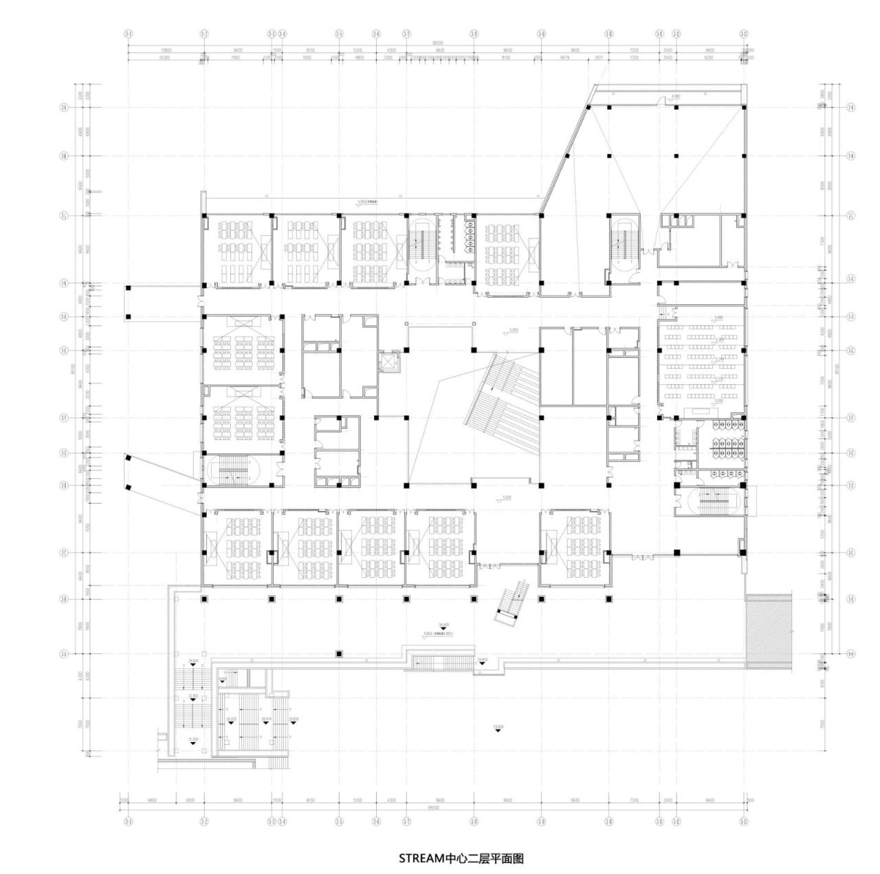 BIM建筑|南京中华中学雨花校区 / 东南大学建筑设计研究院