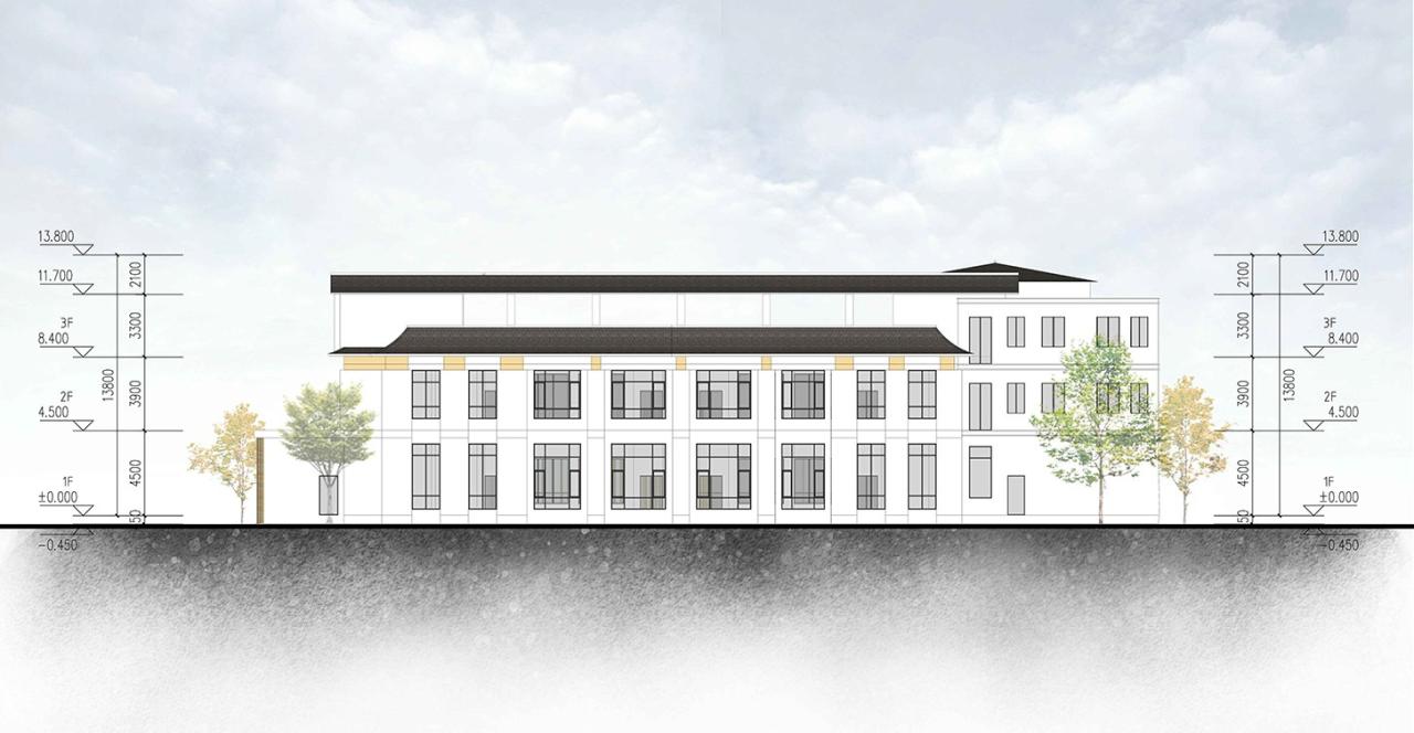 BIM建筑|校园更新之“藏宝盒”重生记：云南玉溪悦畔田园幼儿园 / 上海思序建筑规划设计有限公司