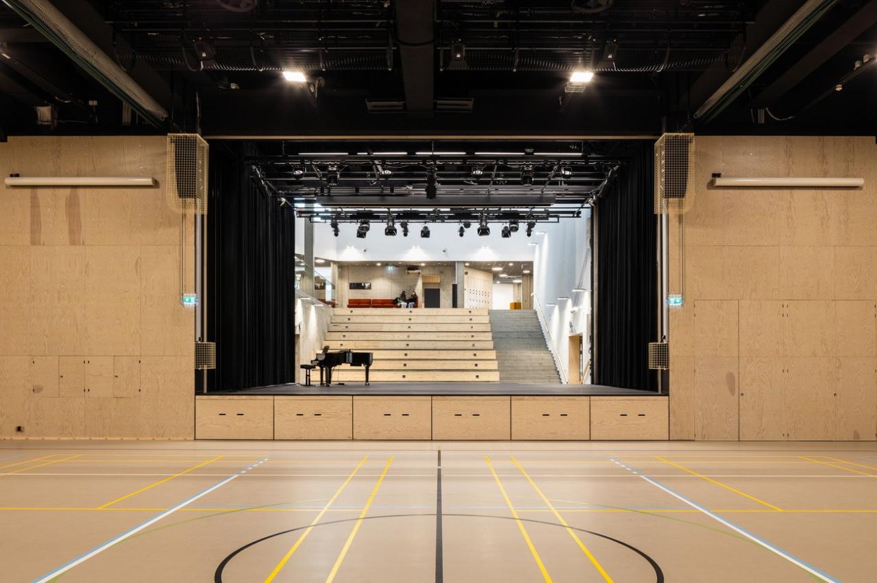 BIM建筑|Lumit 艺术高中 / Lukkairoinen 建筑事务所