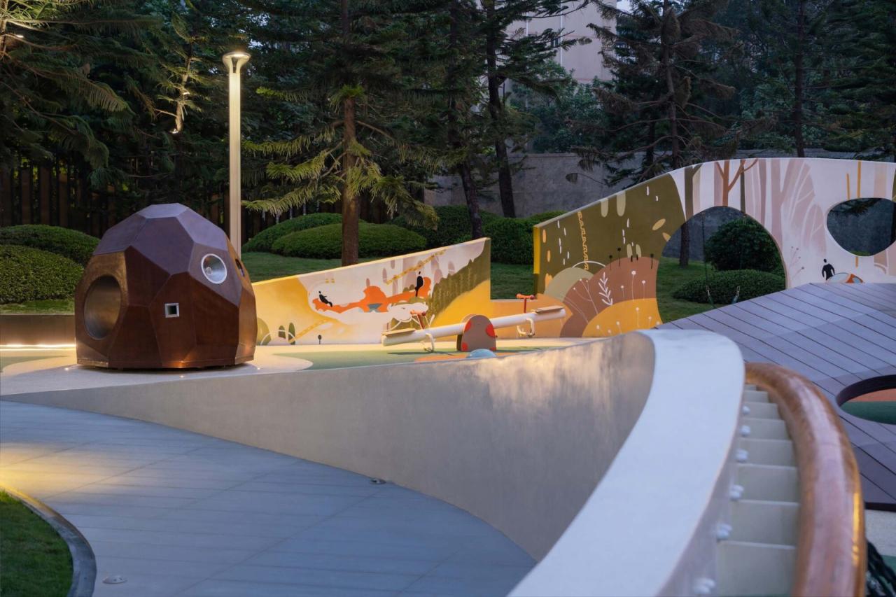 BIM建筑|丛林星球 · 回归自然大地的儿童空间 / 喜随设计