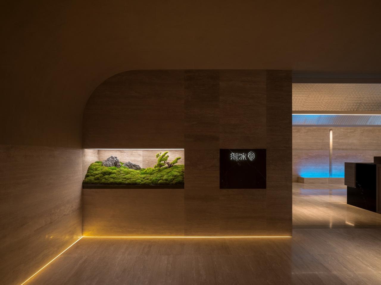 BIM建筑|身体与精神的疗愈：指沐-水印spa / 元秀万建筑事务所