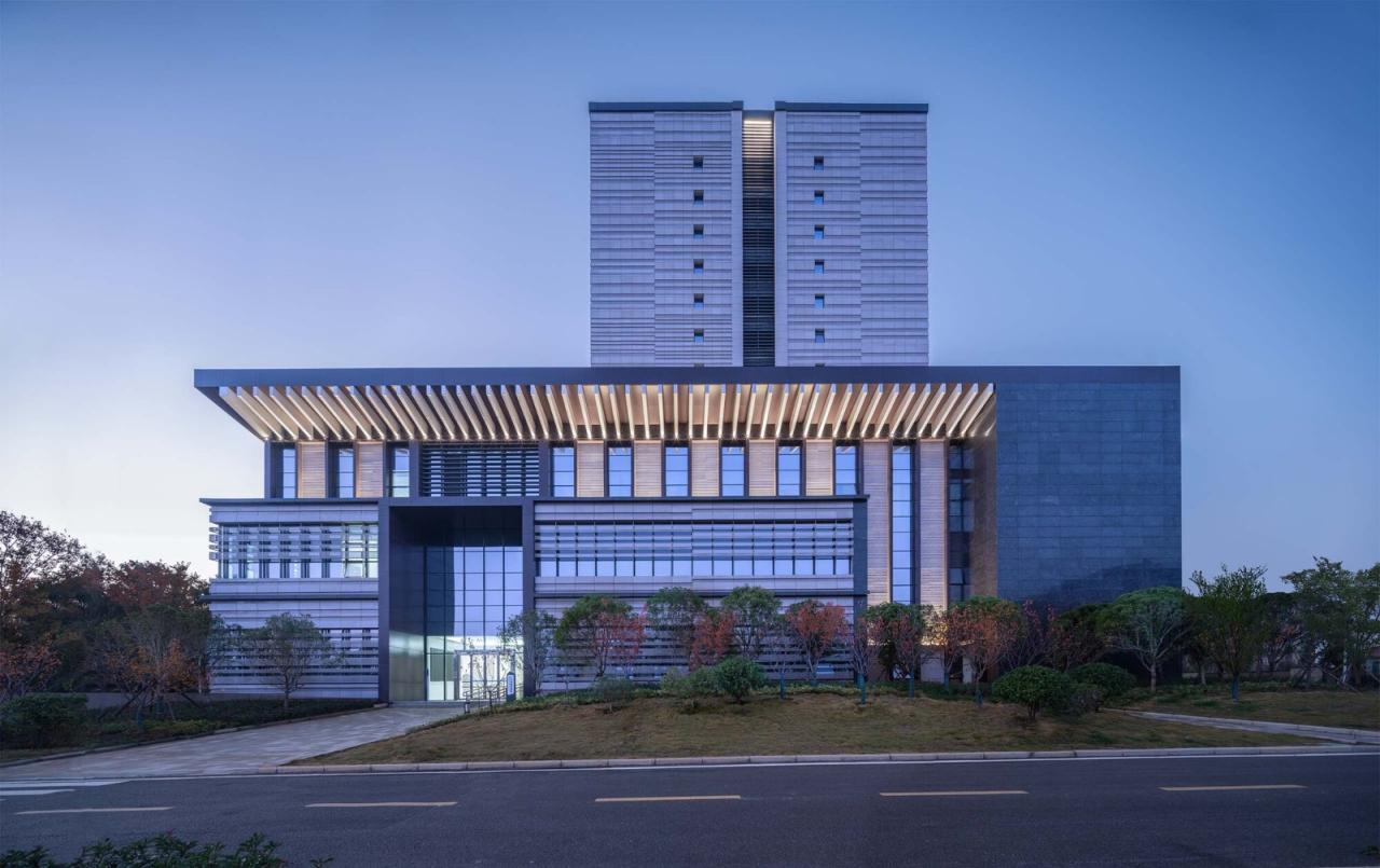 BIM建筑|湖北省档案馆新馆 / 中南建筑设计院