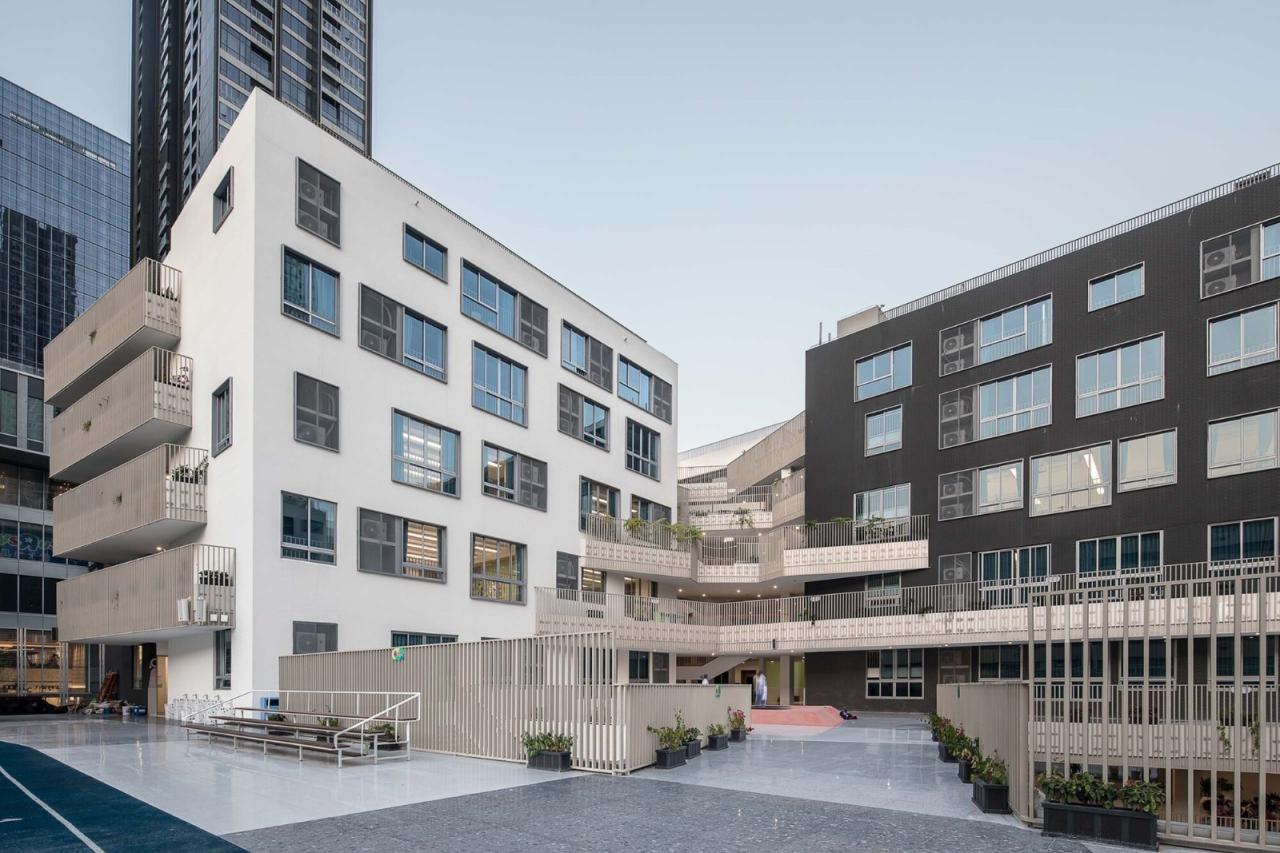 BIM建筑|桃园小学 / 立方建筑设计