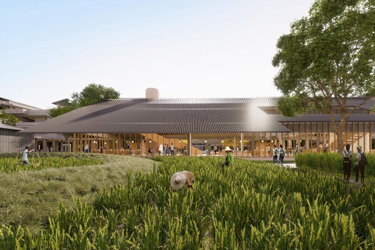 BIM建筑|湾区重点学校方案设计：佛山一中顺德学校 / AG汇创