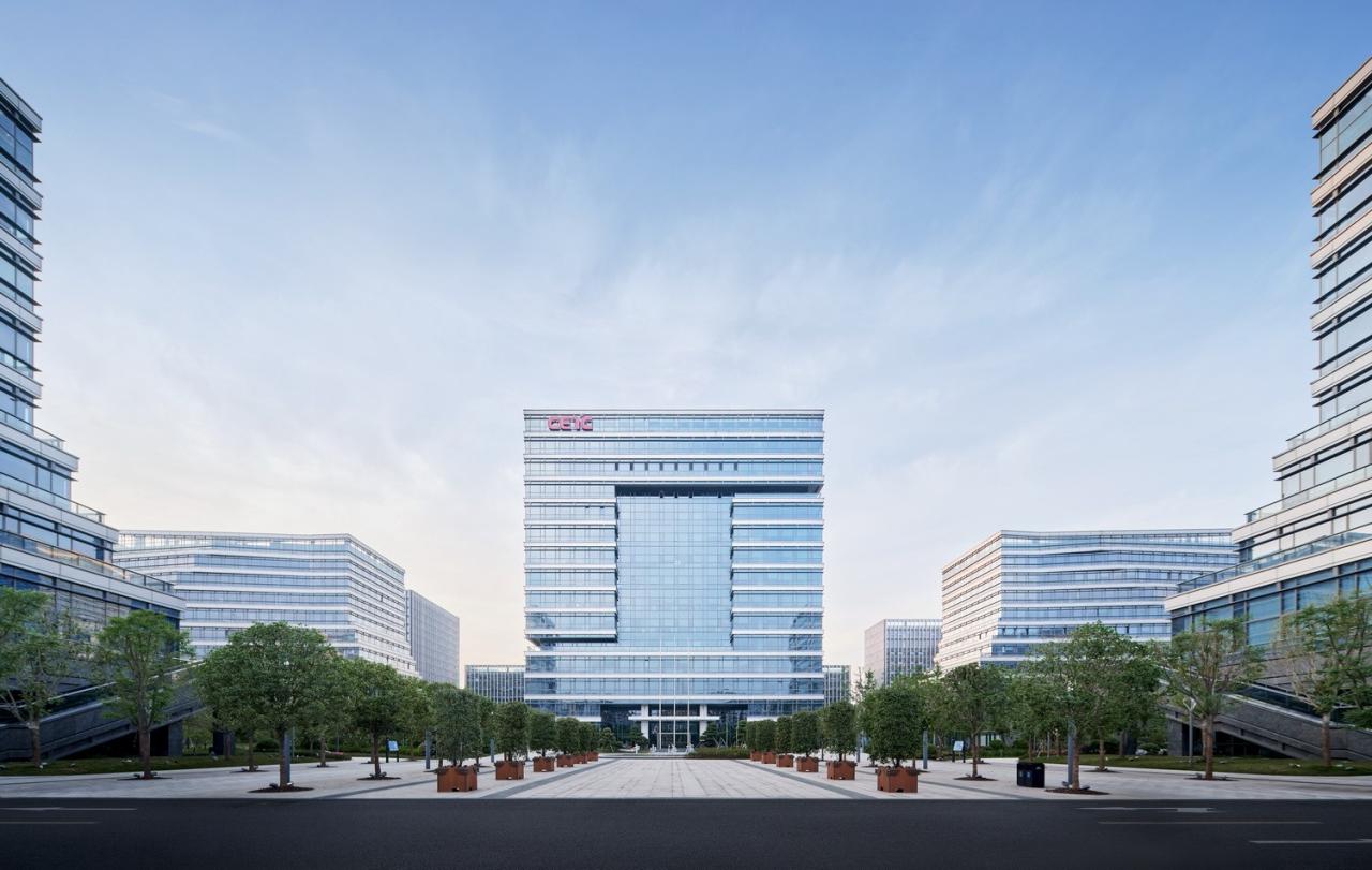 BIM建筑|科创办公：中电海康集团总部 / 中国联合工程有限公司