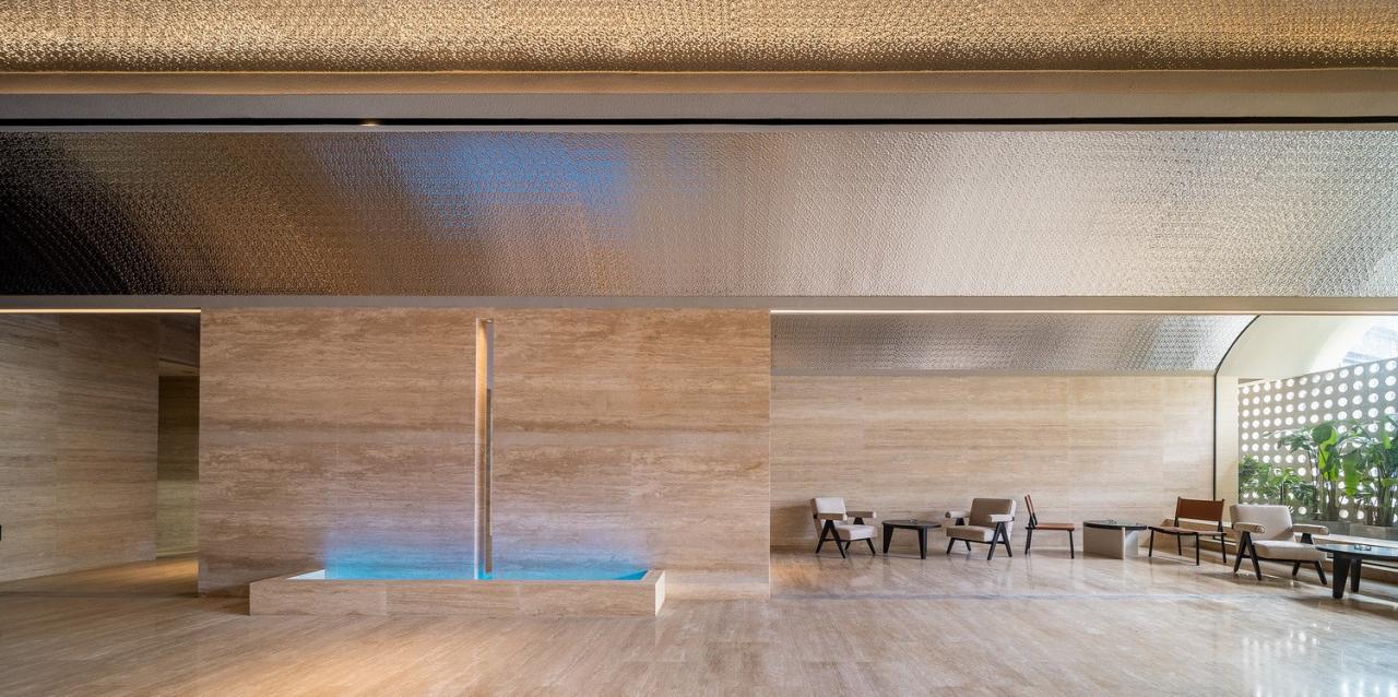 BIM建筑|身体与精神的疗愈：指沐-水印spa / 元秀万建筑事务所