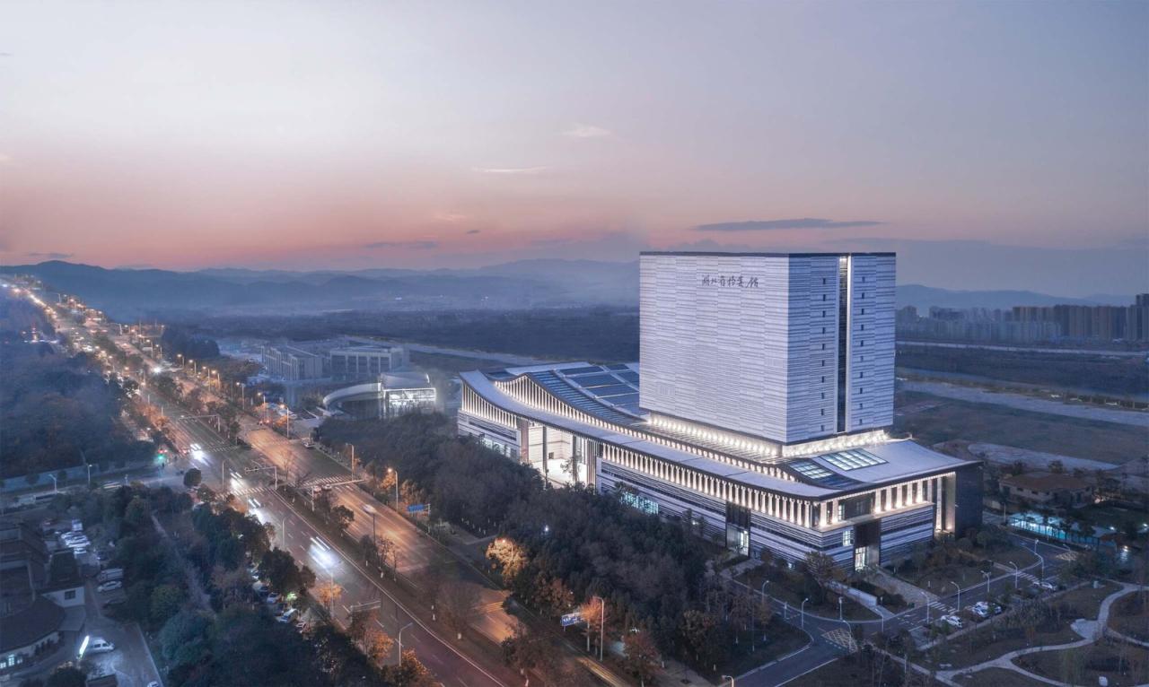 BIM建筑|湖北省档案馆新馆 / 中南建筑设计院