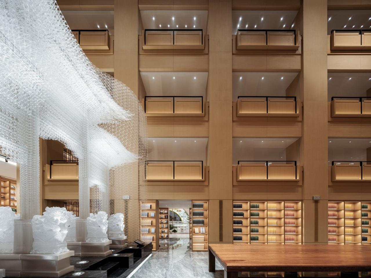 BIM建筑|徐家汇书院是魔法 / Wutopia lab