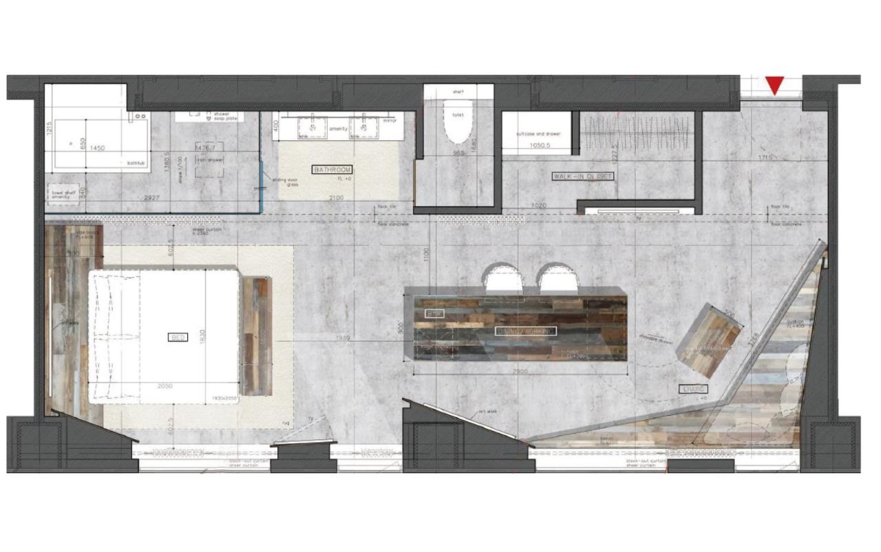 BIM建筑|ONE@东京酒店 / 隈研吾建筑都市设计事务所