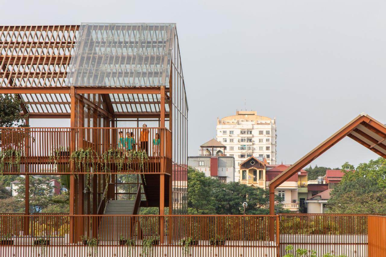 BIM建筑|Dich Vong Hau 幼儿园 / Sunjin Vietnam Joinventure Company