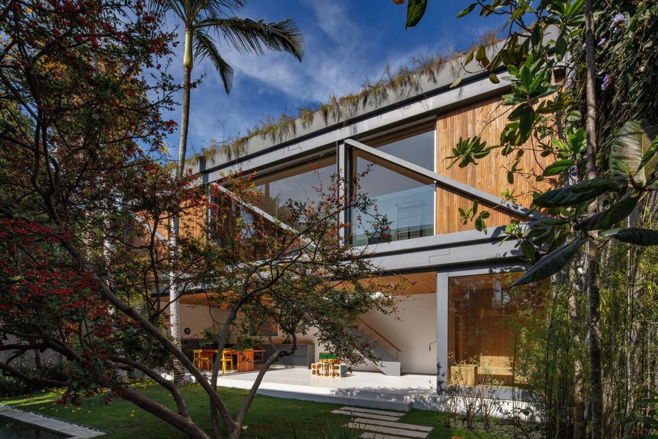 BIM建筑|桁架住宅 / Terra Capobianco + Galeria Arquitetos