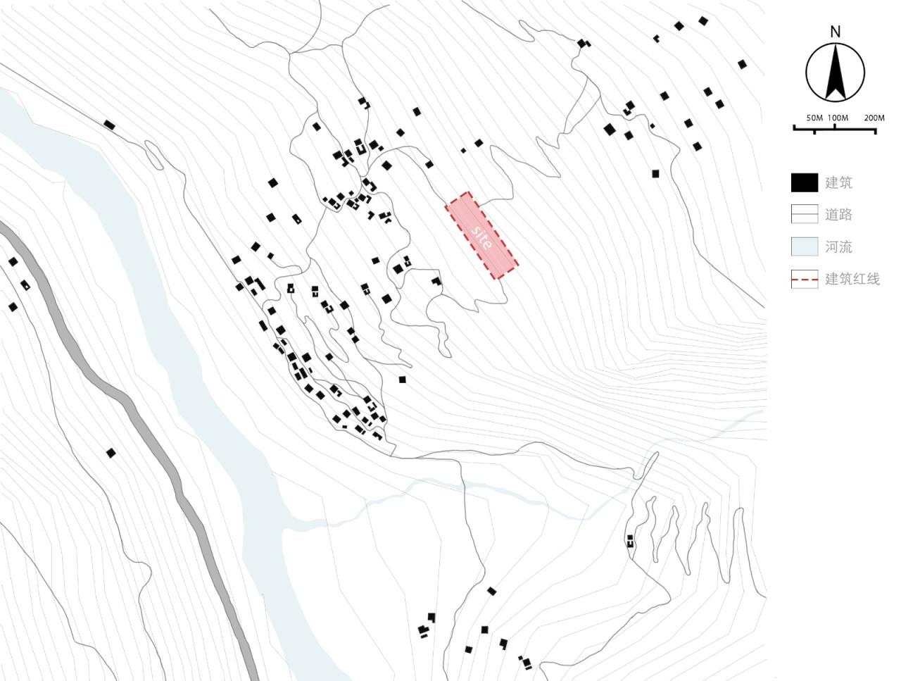 BIM建筑|藏碉石韵：四川省甘孜州丹巴县莫洛村文化综合体建筑设计 / 外行建筑