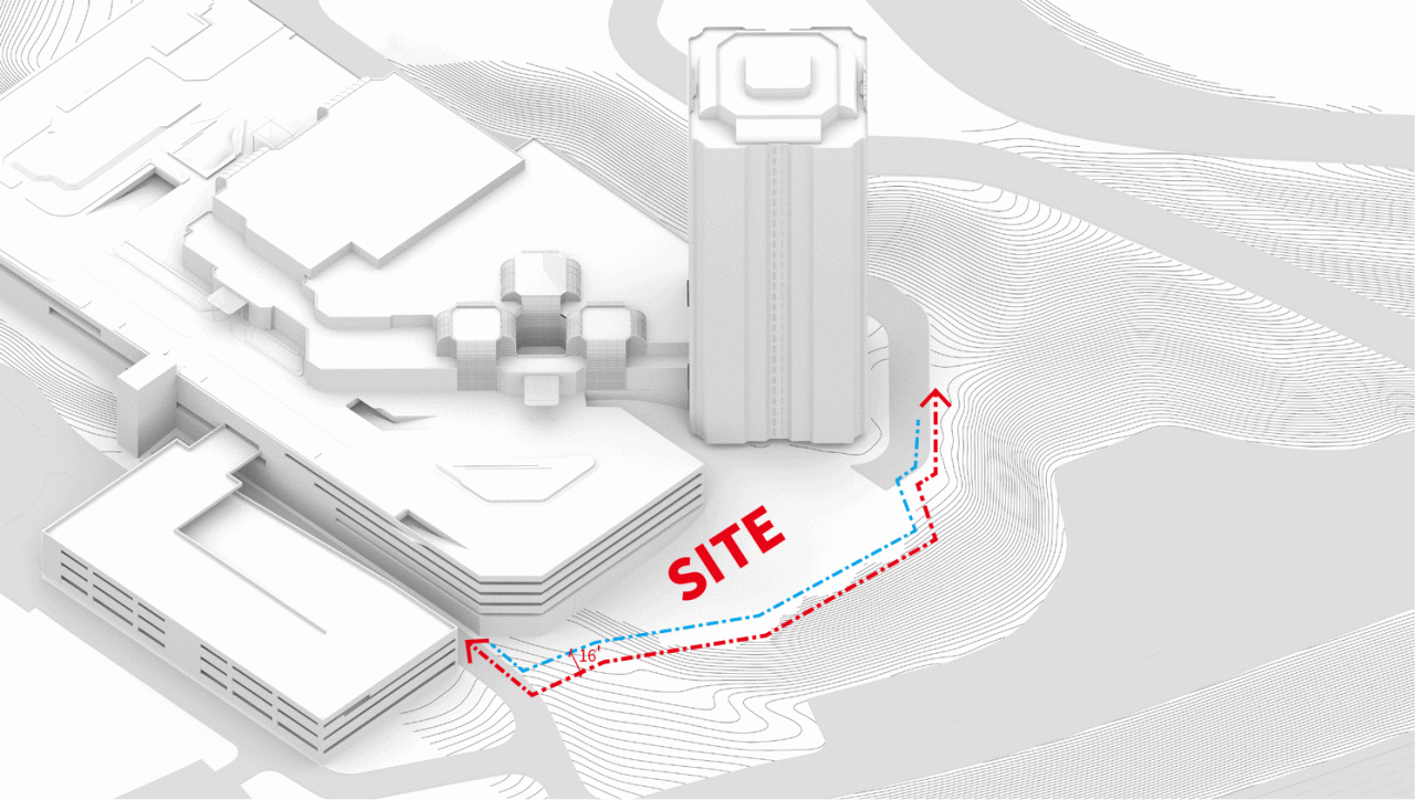 BIM建筑|洛杉矶环球影城希尔顿酒店扩建 / 朱培栋-line+建筑事务所