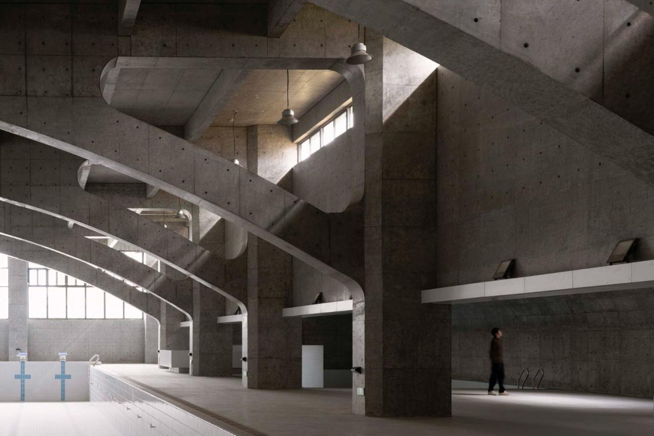 BIM建筑|南海桂城金桂高中 / 竖梁社