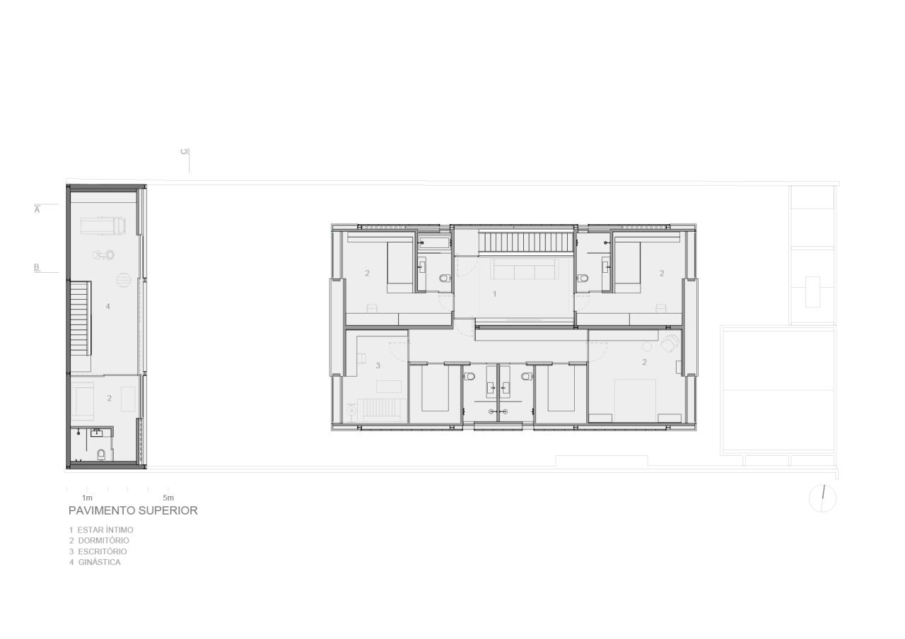 BIM建筑|桁架住宅 / Terra Capobianco + Galeria Arquitetos