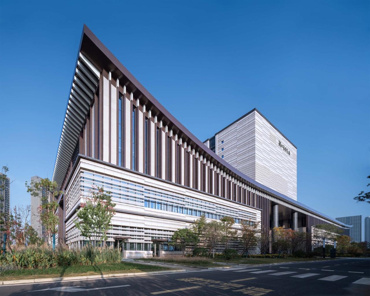 BIM建筑|湖北省档案馆新馆 / 中南建筑设计院