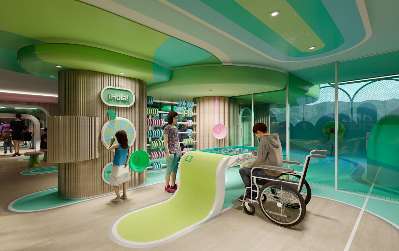 BIM建筑|癌症儿童的魔法谷 / 佰筑设计