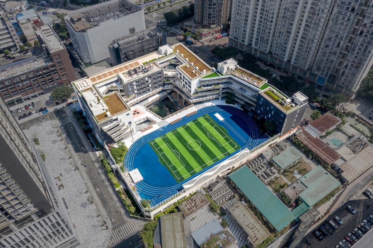 BIM建筑|桃园小学 / 立方建筑设计