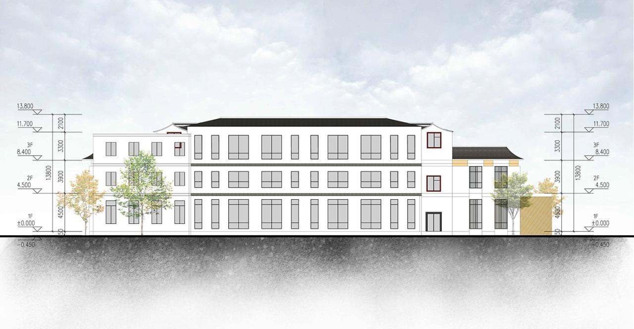 BIM建筑|校园更新之“藏宝盒”重生记：云南玉溪悦畔田园幼儿园 / 上海思序建筑规划设计有限公司