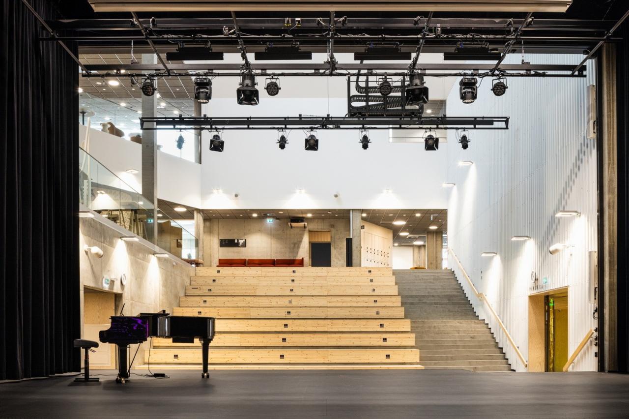 BIM建筑|Lumit 艺术高中 / Lukkairoinen 建筑事务所