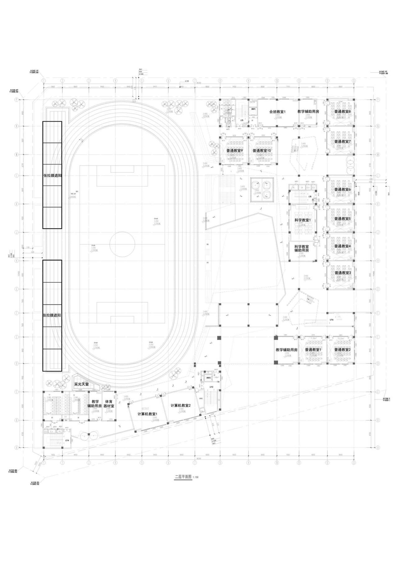 BIM建筑|桃园小学 / 立方建筑设计