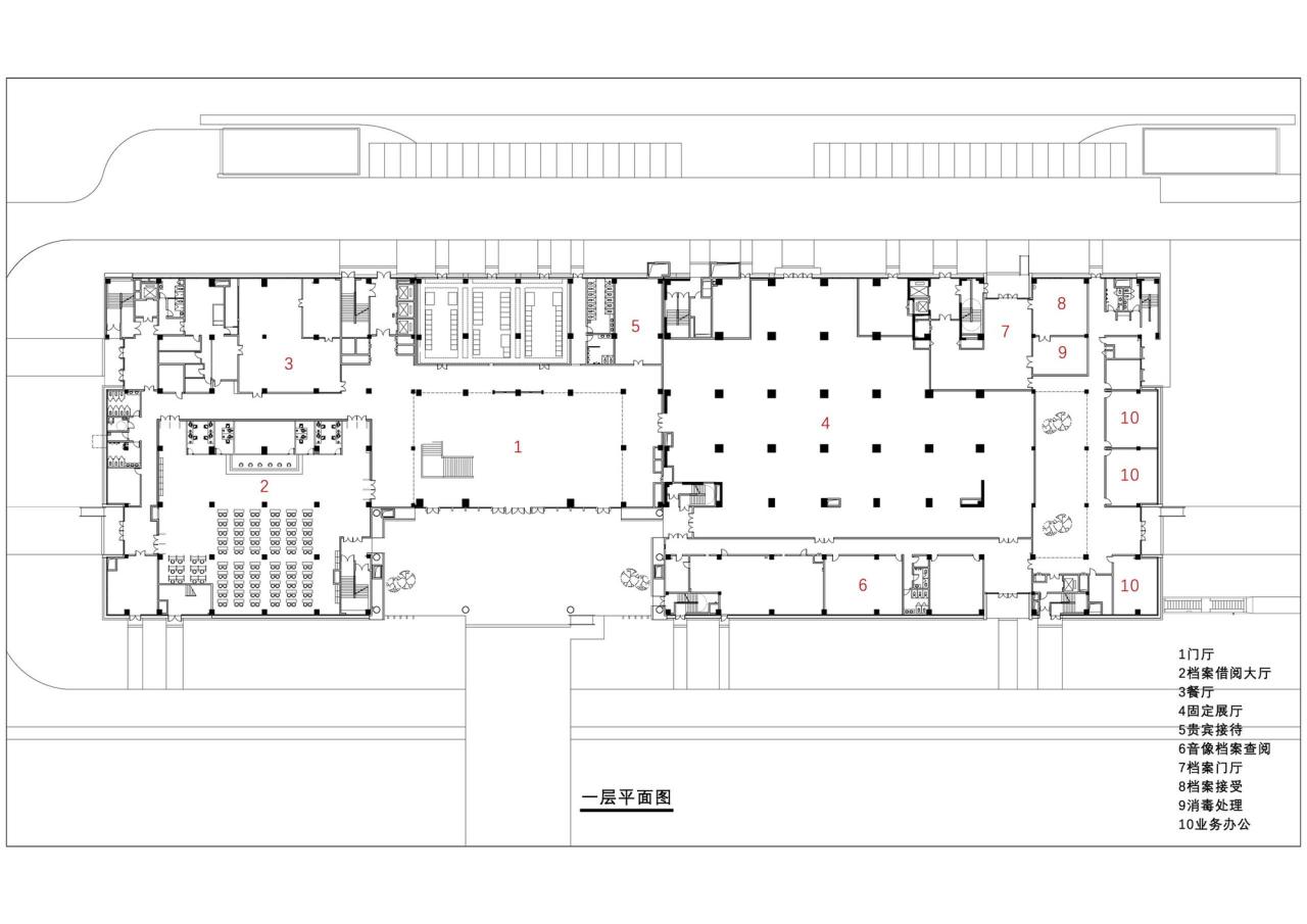 BIM建筑|湖北省档案馆新馆 / 中南建筑设计院
