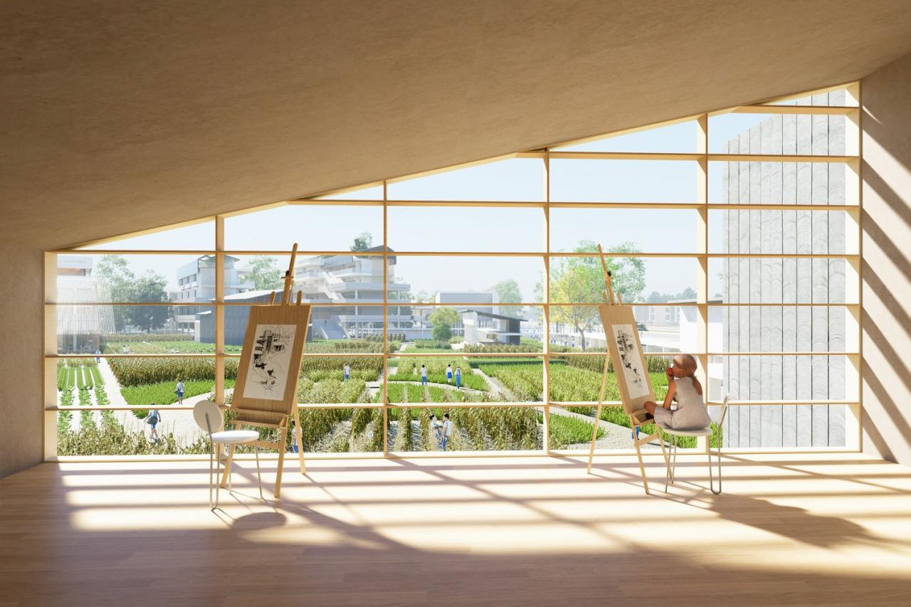 BIM建筑|湾区重点学校方案设计：佛山一中顺德学校 / AG汇创