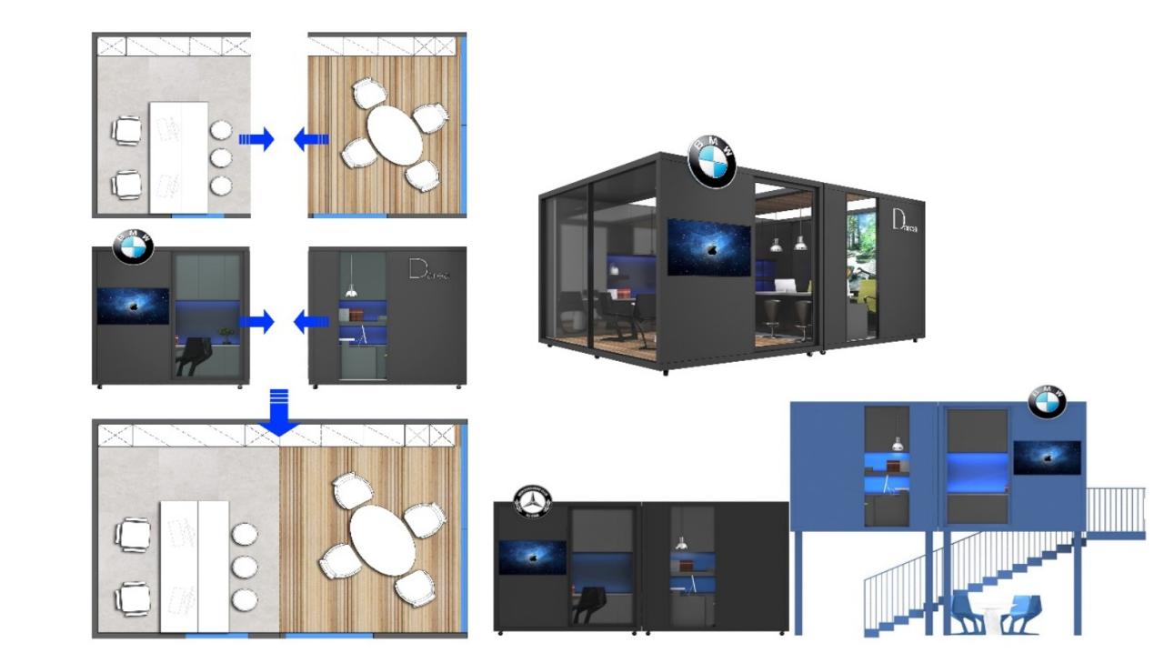 BIM建筑|自由 动感 科技：株洲汽博园交易中心一体化设计探讨 / 罗劲工作室