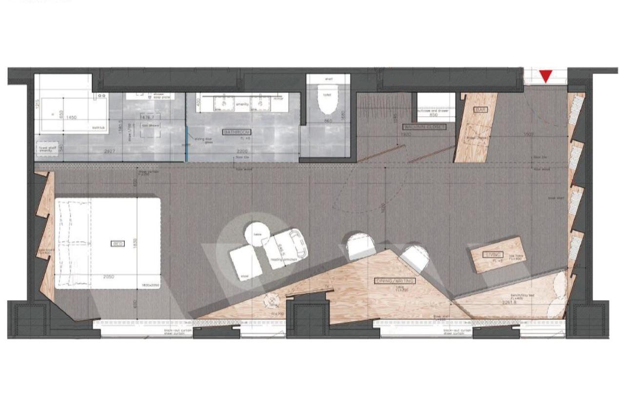 BIM建筑|ONE@东京酒店 / 隈研吾建筑都市设计事务所