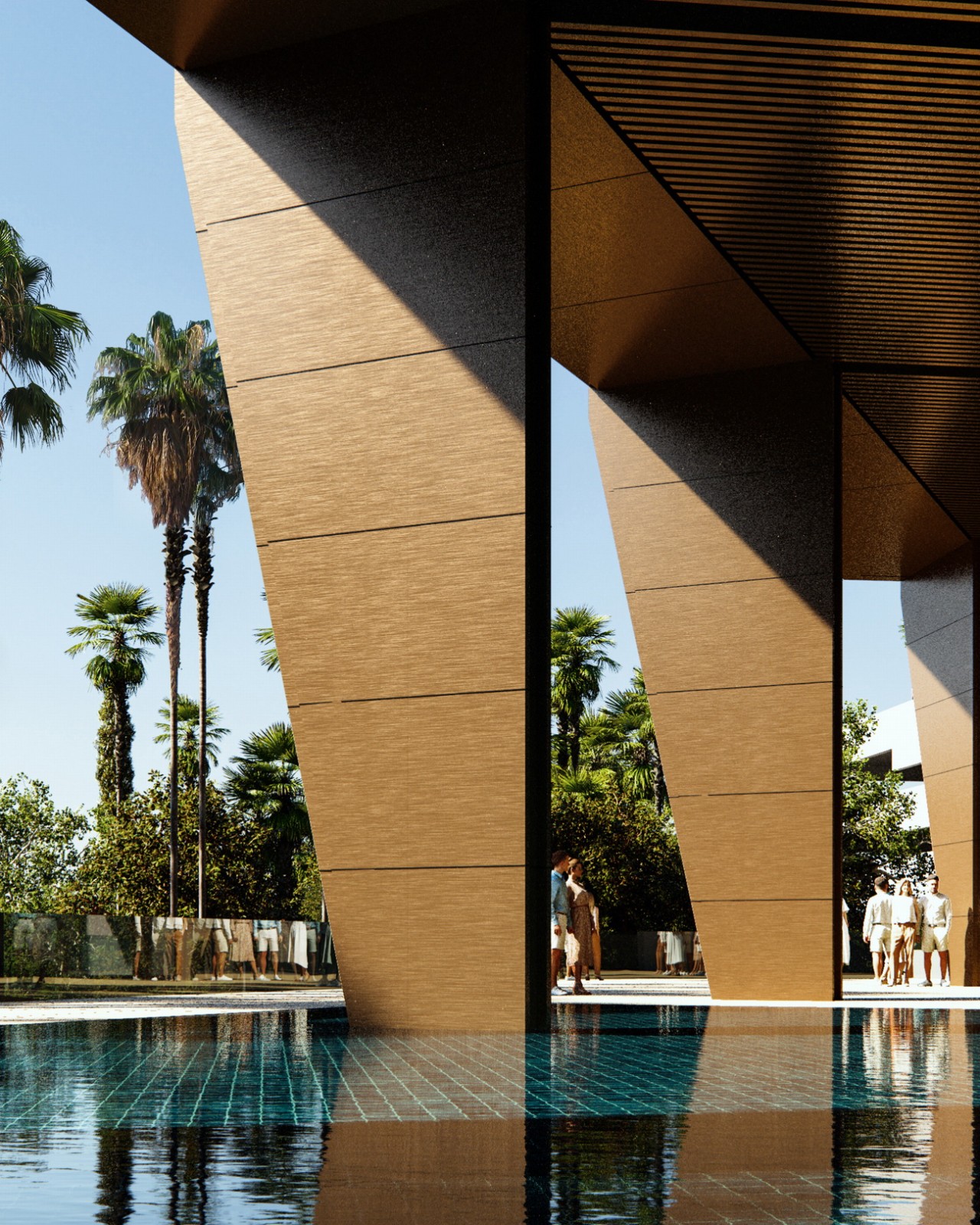 BIM建筑|洛杉矶环球影城希尔顿酒店扩建 / 朱培栋-line+建筑事务所