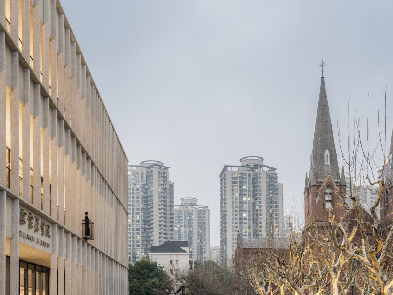 BIM建筑|徐家汇书院是魔法 / Wutopia lab