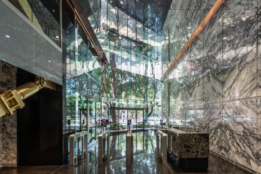 BIM建筑|墨西哥西梅特重建地震损毁的办公大楼