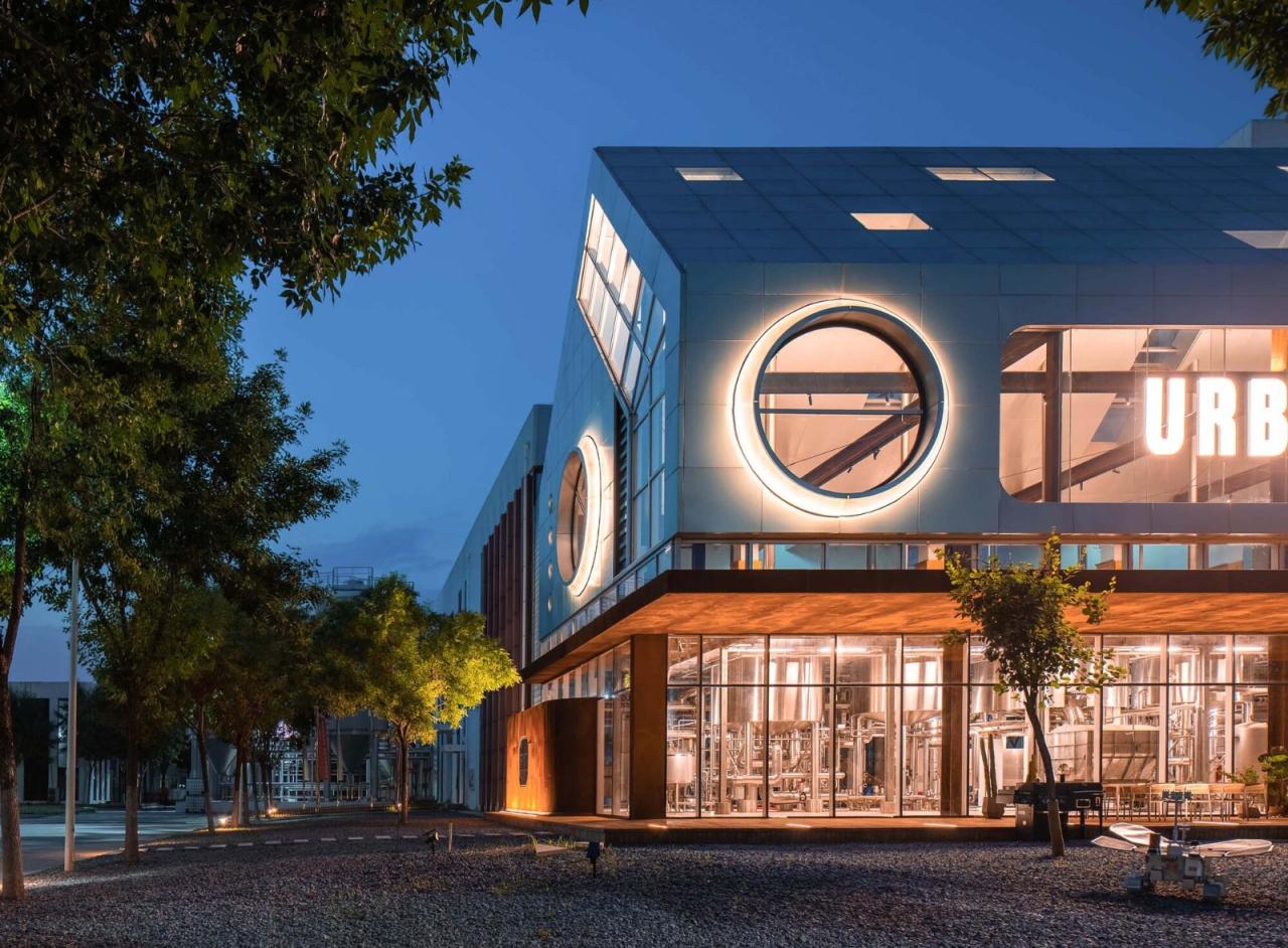 BIM建筑|URBREW精酿糖化车间 / 呐么lab