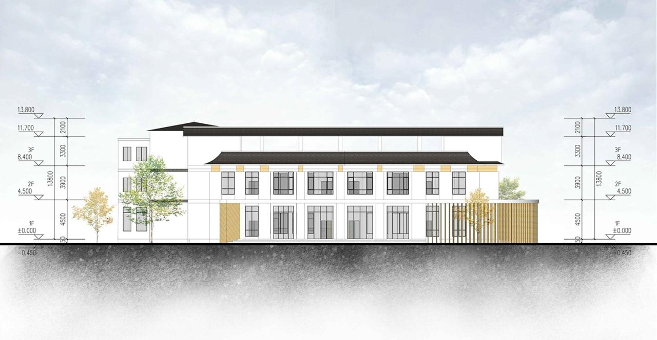 BIM建筑|校园更新之“藏宝盒”重生记：云南玉溪悦畔田园幼儿园 / 上海思序建筑规划设计有限公司