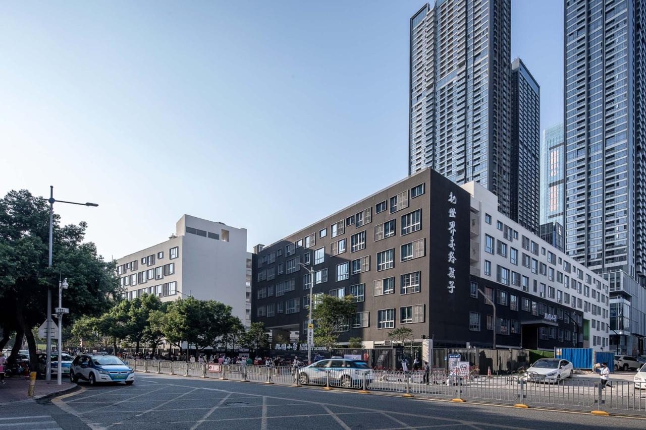 BIM建筑|桃园小学 / 立方建筑设计