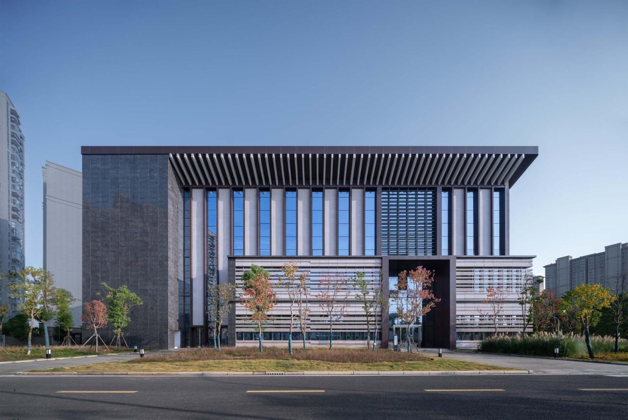 BIM建筑|湖北省档案馆新馆 / 中南建筑设计院